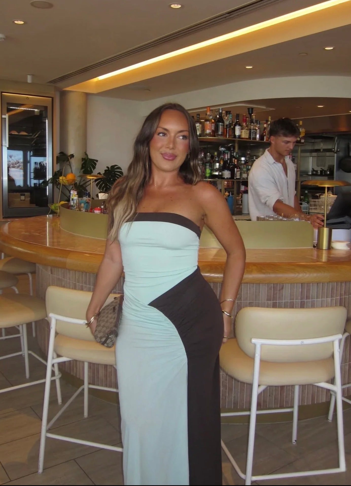 Benni Rumi Strapless Maxi