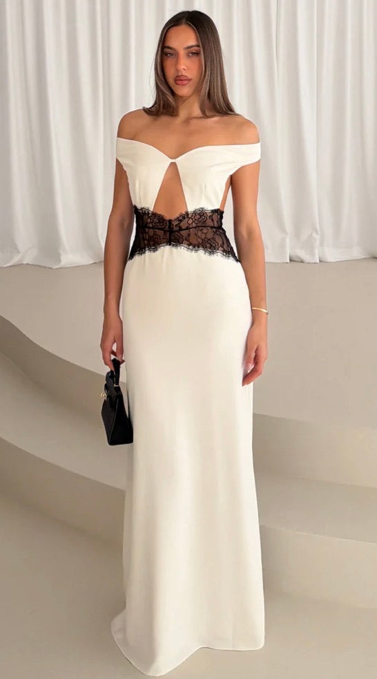 White Fox Breaking the Internet Maxi Dress