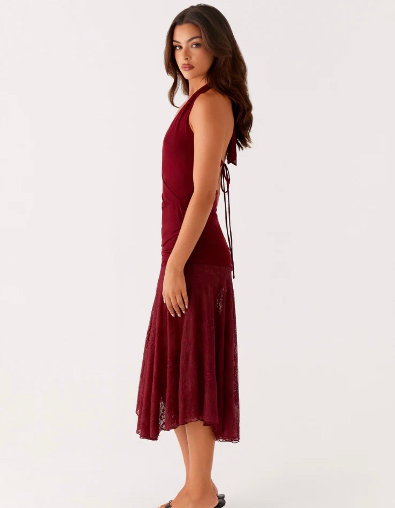 Peppermayo Burnout Midi Dress