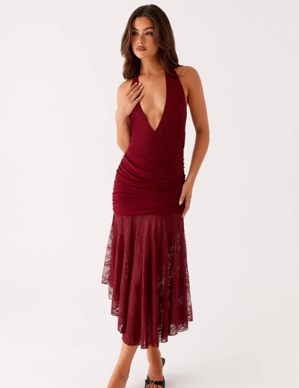 Peppermayo Burnout Midi Dress
