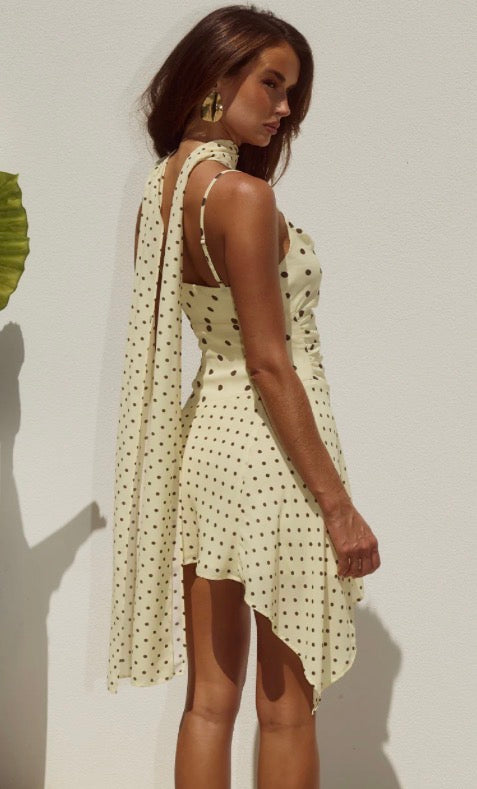 Runaway the Label Alora Scoop Neck Mini Dress